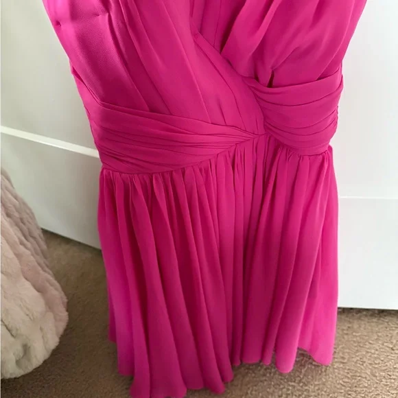 Michael Costello Fuchsia Mini Dress - Picture 4 of 7